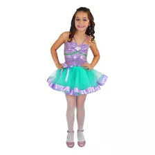 Fantasia Sereia Glamour Infantil