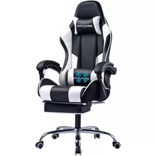 Silla Gamer Gaming Ergonomica Gtplayer Blanca