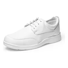 Zapato Blanco Piel Genuina Suave Baraldi Confort 802 Ligeros