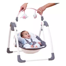 Mecedora Columpio Infanti Original Para Bebe Pilas Corriente