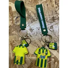  Llavero Camisa Equipos Futbol 3d Silicona 4 Piezas 