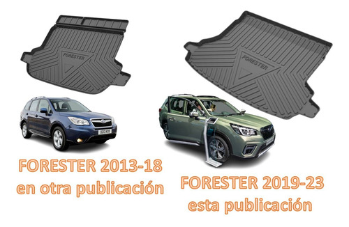 Funda Maletero 3d Subaru New Forester 2018-22 Foto 5