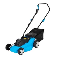 Cortadora De Pasto Eléctrica Gamma Máquinas G4943ar Con Bolsa Recolectora De 1400w Y 220v Color Azul/negro