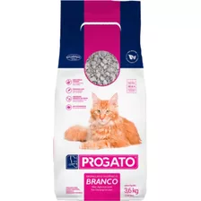 Areia Higienica Pro Gato Tradicional Branca 3,6kg X 3.6kg De Peso Neto