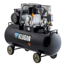 Compresor De Aire Eléctrico Portátil Klugan Cdm-100 Negro