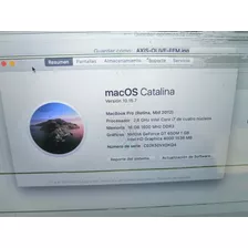 Macbook Pro 15 Mid2012 