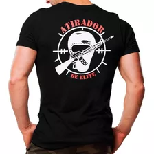 Camiseta Estampada Atirador De Elite | Atack