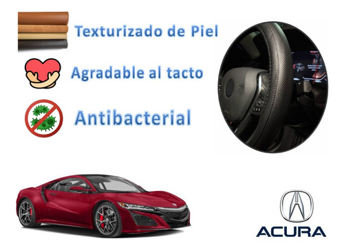 Tapetes 3d Logo Acura + Cubre Volante Nsx 2017 A 2022 2023 Foto 6