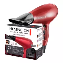 Secador Remington Silk Profesional Ac9096 Rojo 2400 Watts