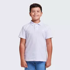 Camisa Infantil Polo Piquet Algodão Manga Curta Confortável