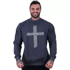 Blusa Moletom Basic Fechada Peluciado Mxd Conceito Casaco