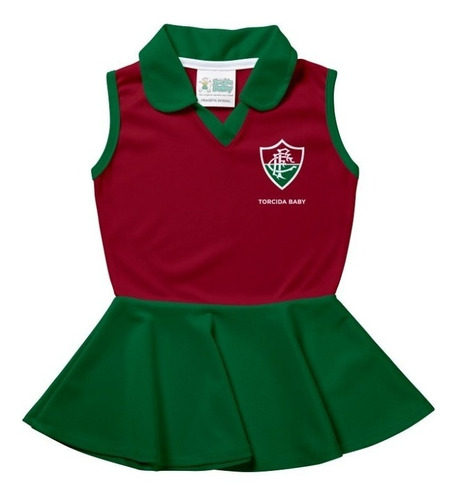 Vestido Infantil Fluminense
