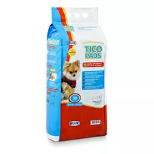 Tapete Higiênico Cães Tico Pads 30 Unidades 60 X 55cm Blue