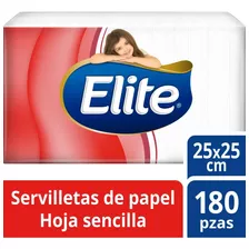 Servilleta Elite Maxima Suavidad Con 180 Pzas