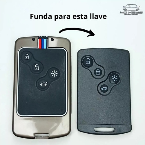 Funda Llave Tarjeta Renault Koleos Fluence Captur Premium Foto 8