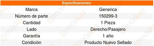 Tolva/lodera Salpicadera Dodge Avenger 2008 Generica Foto 5