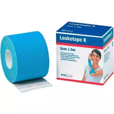 Leukotape K 5cm X 5m Vendaje Neuromuscular Elasticado Color Turquesa