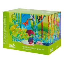 Quebra-cabeça Floresta Amazônica 48 Pçs Gigantes Araquarela