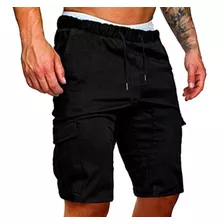 Shorts Cargo Bermuda Hombre Pantalones Jogging