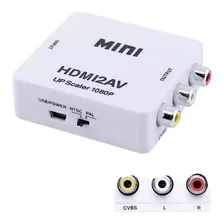 Adaptador Convertidor Hdmi A Rca (video) Reproductor Tv Box