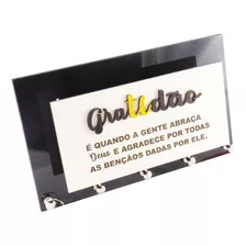 Porta Chaves E Cartas Gratidão É Quando A Gente Abraça