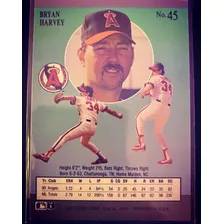 Béisbol Card Bryan Harvey 1991
