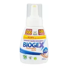 Sabonete Líquido Antisséptico Nutriex Biogex 250ml