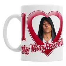 Taza De Cerámica Importada El Duki I My Boyfriend Con Caja