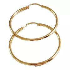 Arracadas Facetadas Oro 14k Ideal Para Regalo 