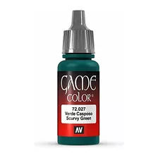 Pintura - Vallejo Game Color Scruf Pintura Verde, 17ml.