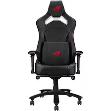 Silla De Escritorio Asus Rog Chariot Core Gamer Ergonómica Negra Con Tapizado De Cuero Sintético