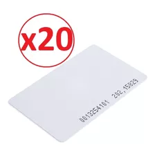 Pack 20 Tarjeta De Proximidad Rfid 125 Khz Impotec