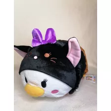 Peluche Original Tsum Tsum Daisy Cat Black Halloween Disney.