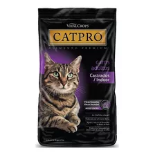 Alimento Catpro Premium Castrados/indoor Para Gato Adulto Sabor Mix En Bolsa De 1kg