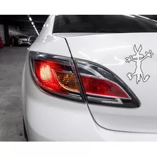 Sticker Decorativo Para Autos Coyote Looney Tunes Meraki 