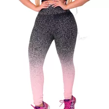 Calca Legging Jacquard Degradê Zero Transparência