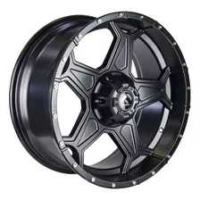 Fuel 20x9 6x139.7 Et15 Star Mate Black (set 4 Llantas)