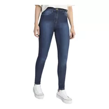 Pantalon Jean Tiro Alto Mujer Elastizado Chupin 05