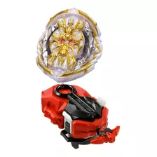 Beyblade Burst Regalia Genesis + Lançador Tem Trava Infinita