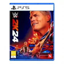 Jogo Wwe 2k24 - Ps5 Midia Fisica