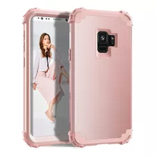 Funda Case Samsung S8/s8 Plus/s9/s9 Plus 360 Uso Rudo 3 En 1