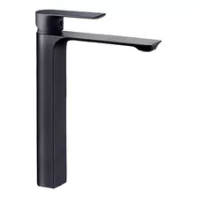 Misturador Monocomando Lavatório Bica Slim Alta Black Preto