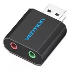 Vention - Tarjeta De Sonido Externa Con Auriculares Usb 