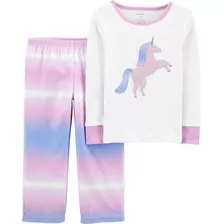 Pijama Bebê Carters Menina Unicórnio Calça E Blusa