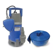 Bomba Desagote Sumergible 1.5hp Schraiberpump -10 M Manguera