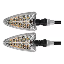 Kit Faros Giro Led Moto Universal Ambar 12v 5w Accesorio Ns 