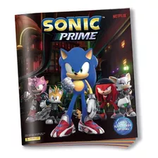 Álbum De Figurinhas Sonic Prime + 10 Envelopes Panini 2024