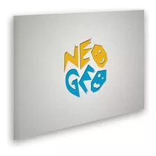 Quadro Placa Decorativa Gamer Neo Geo