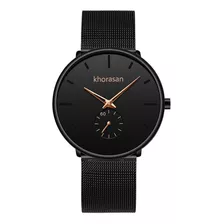 Un Reloj De Pulsera Elegante Y Minimalista Con Correa De Mal