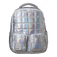 Mochila Metalica Pantone Juvenil Original Backpack